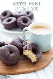 To avoid waste, measure over a small, clean dish to catch any spillover. Keto Chocolate Dipped Mini Donuts All Day I Dream About Food