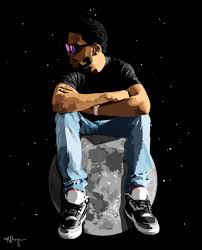 Kid Cudi The Man On The Moon Hip Hop Art Kid Cudi Quotes Kid Cudi Tattoos