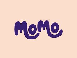 Momo Whimsical Smartphone Accessories Vintage Branding Design Branding Design Logo Eco Logo Design