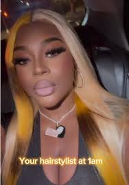 Like I said one thing ima do is make it to your appointment even is I gotta  stay in the shop for a few hours 😂😂😂😂 My hairstylist timeline before I  started eating them styles up !! My feet currently ...