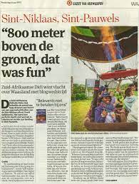 Articles about stress in afrikaans. Front Page Of A Belgian Newspaper Liesbet A Paris