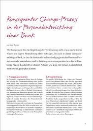 Sitemizi kullanmaya devam ederek çerez politikamıza izin vermiş oluyorsunuz. Konsequenter Change Prozess In Der Personalentwicklung Einer Bank Irbw