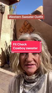 Oof, I need to wear sunnies to do these videos when its this sunny! That  squint looks 🤨. (The sweater is from a shop called Huna) @Lee Jeans  #cowboy #westernfashion #fitcheck