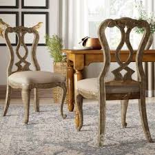 Wakefield Upholstered Queen Anne Back Arm Chair In Beige Dining Chairs Side Chairs Dining Side Chairs