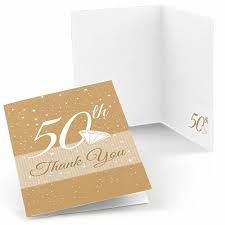 50th Anniversary Wedding Anniversary Thank You Cards Bigdotofhappiness Com Anniversary Invitations 50th Anniversary Cards Invitation Card Design
