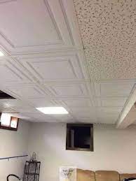 Install the long ceiling cross framing pieces by putting one end on the wall channel and supporting install the 2' x 2' soundproofing tiles in the same way by assembling the pieces and dropping into the. Diy Budget Basement Makeover Ideas Easy Weekend Diy Projects Diy Basement Basement Makeover Dropped Ceiling