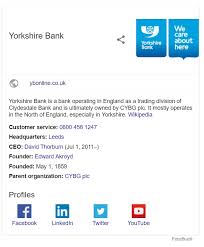 From 14 august, we'll stop setting aside money for payments due on a monday, which means the money will still be in your account over the weekend. Yorkshire Bank Contact Phone Number Customer Service 0800 456 1247