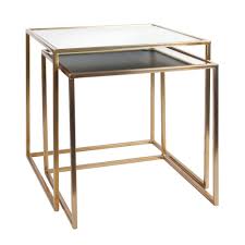 Mirror Nest Of Tables Zara Home Mirror Nest Of Tables Glass Nesting Tables Home Decor Accessories