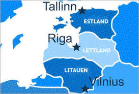 Landet omfattar över 1500 öar i östersjön och finska viken, som ligger. Estland Lettland Und Litauen Internationales Buro