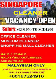 6 day week from $ 2500 / month job details singaporeans, prs, malaysian only working hours: Singapore Malaysia Job Posts Facebook