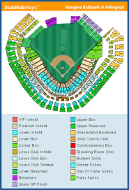 Veritable Rangers Ballpark Suite Seating Chart Msg Seating