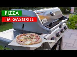 Pizza Im Gasgrill Weber Genesis Ii E 410 Folge 46 Youtube Pizza Gasgrill Grillen