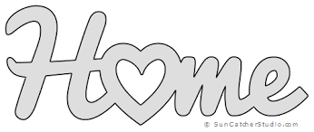 Home Heart Pattern Template Stencil Printable Word Art Design Scroll Saw Patterns Free Word Art Design Scroll Saw Patterns