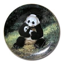 W.S George Fine China: The Panda [Bradford Exchange] Collector Plate