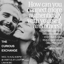 👉🏻 Book your tickets for this coming Wed! We'll be having a fun,  interactive conversation with Brian Segal who will be sharing some of his  wisdom around getting out of our heads