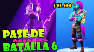 El pase de batalla es el mayor aliciente para jugar a fortnite aparte de tus amigos y de las partidas sumamente interesantes. Nueva Skin Del Pase De Batalla De La Temporada 6 De Fortnite Youtube