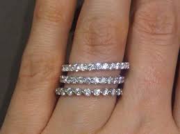 Floating Diamond Band Vs Standard Bands Pave Wedding Bands Shared Prong Wedding Band Eternity Band Diamond