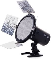 Amazon Com Yongnuo Yn216 Yn 216 Led Video Light With 5600k Color Temperature And 4 Color Plates For Canon Nikon Dslr Cameras Camera Photo