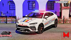 If you like this mod, please this car is not for ps4 or xbox, the only mods for ps4 and xbox are on the in game mod hub. Lamborghini Urus Police Edition V1 0 For Fs19 Politia Mod