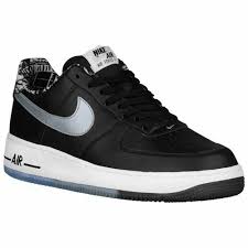Black And White Nike Air Force 1 Mens Nike Air Force 1 Low Men S 89 99 Selected Style Black Metallic Silver White Black Width D Medium Product 88298089 Nike Air Force Mens Shoes Sale Nike