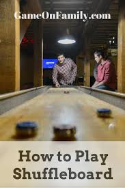 How To Play Table Shuffleboard Shuffleboard Table Shuffleboard Play Table