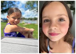 On Tuesday afternoon Emi Meeks, 7, knew exactly how many days it was until  Christmas