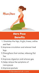 How To Do Hero Pose And Benefits Yoga For Beginners Yoga Benefits Yoga Facts
