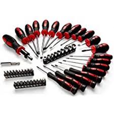 Hyper Tough 50 Piece Precision Screwdriver Set Nonslip Cushion Grip Black Red 820909510024 Ebay Screwdriver Set Tool Set Hand Tool Set