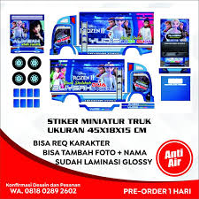 Check spelling or type a new query. Jual Stiker Miniatur Truk Foto Nama Laminasi Glossy Kota Tegal Bakoelstiker Tokopedia