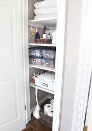 Knock out any inappropriately placed bars in the closet, and set up a tiered system of closet clothes bars using collapsible shower rods. Iheart Organizing Uheart Organizing A Closet With A Plan And A Lovely Linen After Deep Closet Closet Room Organizer Linen Closet Organization