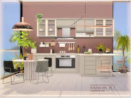 Sims 4 the sims resource tsr outfit dress house mod the sims mts top objects hairstyle hair edit female lipstick shirt decor lips eyes walls. Ung999 S Kitchen Jen Part 1