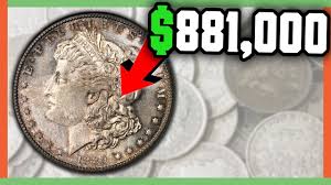 881 000 Rare Morgan Dollar Coins Worth Money Valuable Silver Dollar Coins
