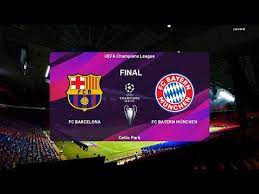 Pes 2020 Barcelona Vs Bayern Munich Uefa Champions League Final Fu Bayern Uefa Champions League Champions League
