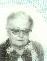 Overlijden van Madame Rosita CORDIER (15/07/2007)