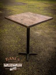 Depending on how they're one of the most common table bases is the pedestal base. Rustic Bistro Pub Bar Restaurant Pedestal Table Pub Table Round Bar Table Bistro Table