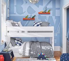 Shop kids throw pillows that will add style and pottery barn atlantic ocean beachy coral full / queen duvet seahorses starfish #potterybarn. Camden Twin Over Twin Low Kids Bunk Bed Pottery Barn Kids