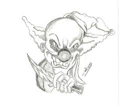 Этот предмет никто не продает. Desenho Realista Fevereiro 2012 Scary Drawings Weird Drawings Evil Clown Tattoos