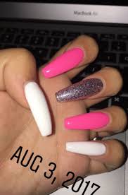 15 beautiful long nails acrylic design ideas to try out with alot of patterns and stencil to make it easy to do. Follow Me C A C H E Cute Acrylic Nails Perfect Nails Pretty Acrylic Nails
