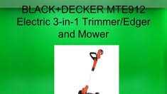 Black And Decker 3 In 1 Blower Vacuum Mulcher Reviews Black Decker Mte912 Electric 3 In 1 Trimmer Review