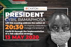 The address is an opportunity for the president to provide the nation with an update on government's progress in meeting its commitments and outlining the the only item on the joint sitting's agenda is the president's speech. President Cyril Ramaphosa To Address The Nation Tonight At 20 30 Lnn Middelburg Observer