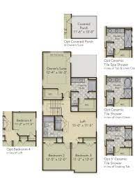 Hhhunt homes reserves the right to modify floorplans, elevations, materials, design and prices at any time. Denby Floor Plan At Foxcreek Vintage Hhhunt Homes