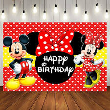 Get it as soon as sat, jun 26. Cartoon Vinyl Custom Mickey Mouse Party Backdrops Minnie Mouse Background Wall Cloth Baby Shower Kids Birthday Party Decoration Party Backdrops Aliexpress