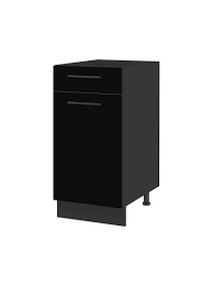 Livraison à domicile ou en retrait magasin ! Meuble Bas De Cuisine 1 Porte 1 Tiroir L 40 Cm
