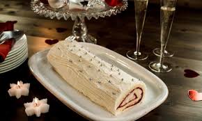 Buche De Noel Fourree De Creme Au Beurre Legere Recept Botercreme Kerst Maaltijden Recepten