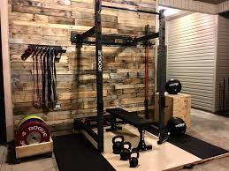 Shiplap Wall Matte Black Rogue Equipment Gym Room At Home Diy Home Gym Home Gym Decor