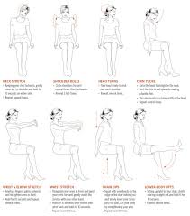 Seated Stretches Therapeutic Recreation Seated Exercises Image