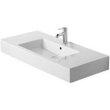 Lavabo salle de bain duravit. Duravit Lavabo 105 Vero Blanc 0329100000 Cdiscount Bricolage