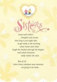 Sisters Know Sister Quotes Sister Poems Birthday Quotes