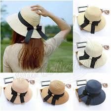Disini kalian akan menemukan barang2 fashion wanita berupa tas,baju, dan lainnya yang berkualitas dan juga harga yang sangat. Topi Pantai Pita Busur Import Pita Hitam Topi Fashion Wanita Elevenia