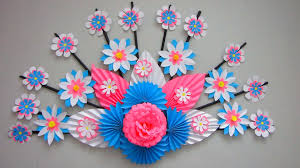 Diy Simple Home Decor Wall Door Decoration Cvety Iz Bumagi Paper Craft Ideas 1 Diy Paper Crafts Decoration Paper Crafts Diy Paper Flower Decor